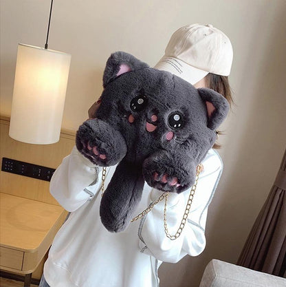 Fur Kitty Sling and Backpack - TinyMinyMo