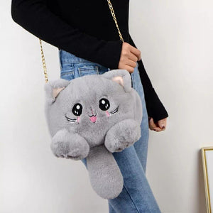 Fur Kitty Sling and Backpack - TinyMinyMo