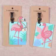 Flamingo Luggage Tag - TinyMinyMo