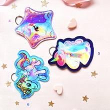 Load image into Gallery viewer, Holographic Unicorn Coin Pouch - TinyMinyMo
