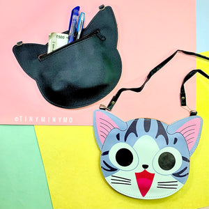 Happy Cat Sling/Cross Body Bag