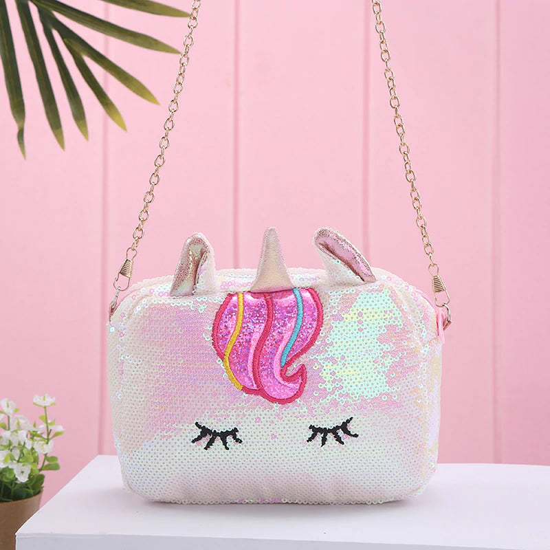 Unicorn Sequin Sling Bag - Tinyminymo