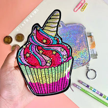 Load image into Gallery viewer, Holographic coin pouch/Icecream
