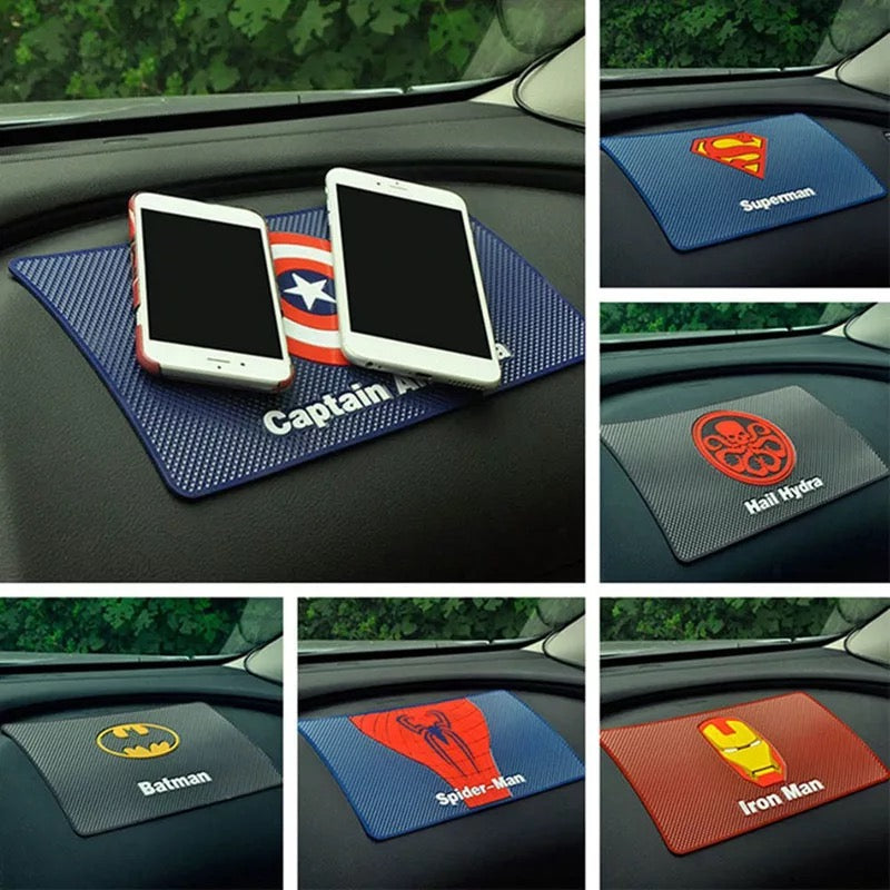 Superhero Anti-Skid Dashboard Mat - Tinyminymo