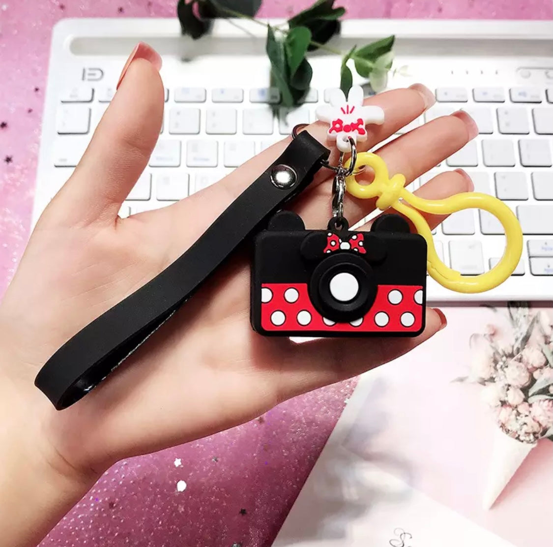 Mickey-Minnie 3D Keychain - Tinyminymo