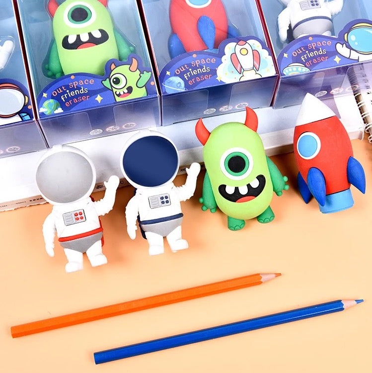 Outer Space Jumbo Eraser - Tinyminymo