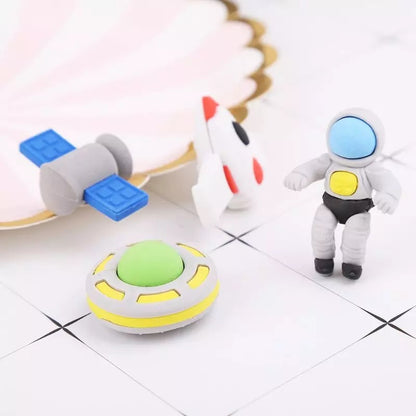 Outer Space Eraser Set - Set of 4 - Tinyminymo