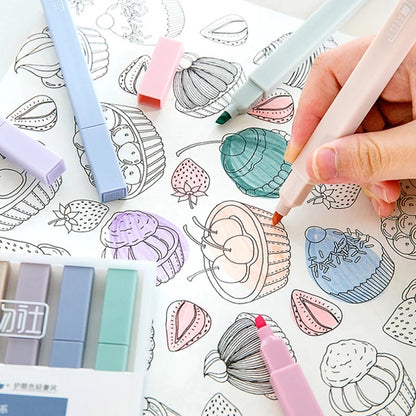 Pastel Highlighters - Set of 6 - Tinyminymo