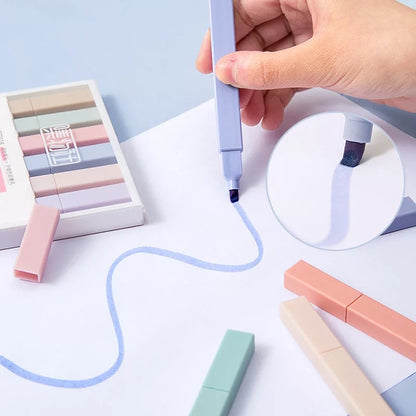 Pastel Highlighters - Set of 6 - Tinyminymo