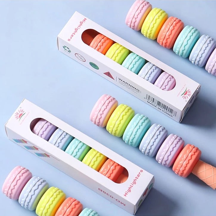 Pastel Macaron Highlighter Set - Tinyminymo