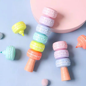 Pastel Macaron Highlighter Set - Tinyminymo