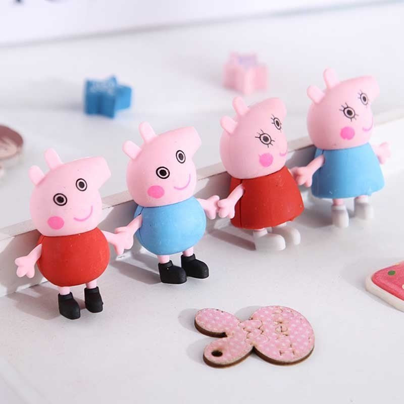 Mini Peppa Pig Eraser - Tinyminymo