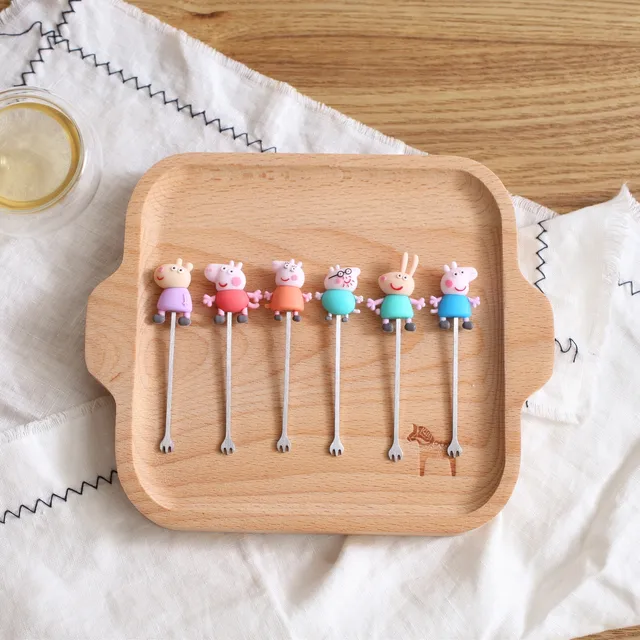 Peppa Pig Fork Set - Set of 6 - Tinyminymo