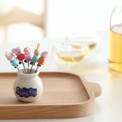 Peppa Pig Fork Set - Set of 6 - Tinyminymo