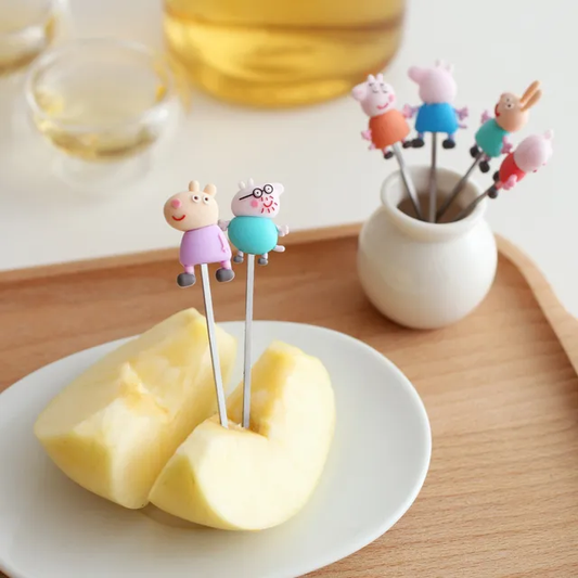 Peppa Pig Fork Set - Set of 6 - Tinyminymo