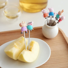 Load image into Gallery viewer, Peppa Pig Fork Set - Set of 6 - Tinyminymo
