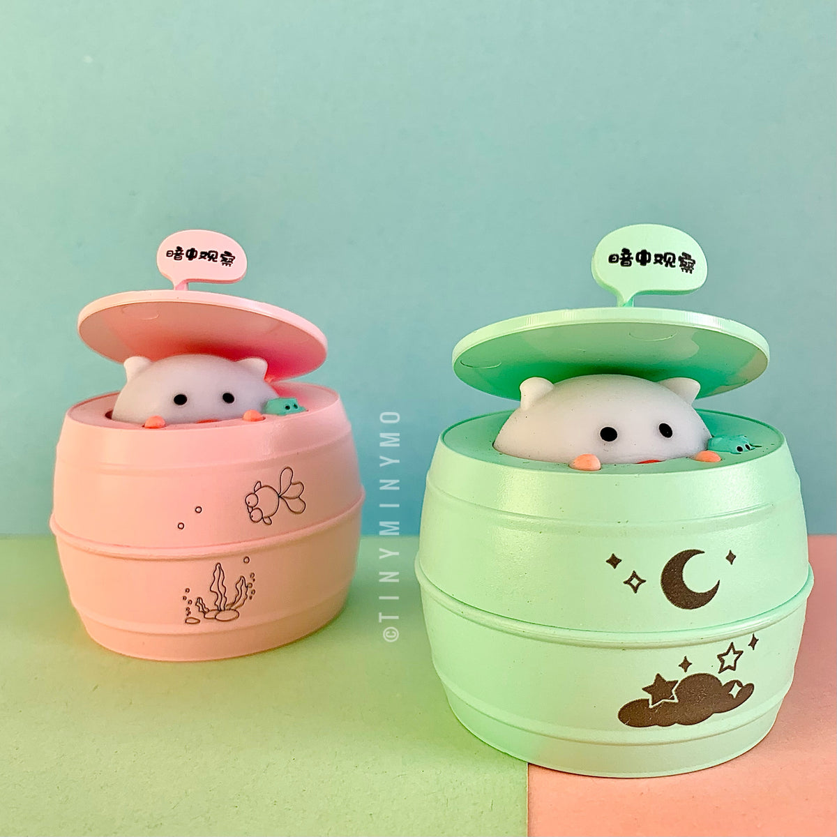 Pig in a Barrel Lamp - Tinyminymo