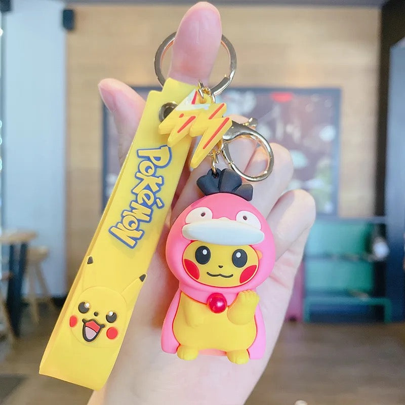 Pikachu Cosplay Keychain