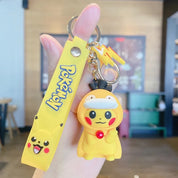 Pikachu Cosplay Keychain