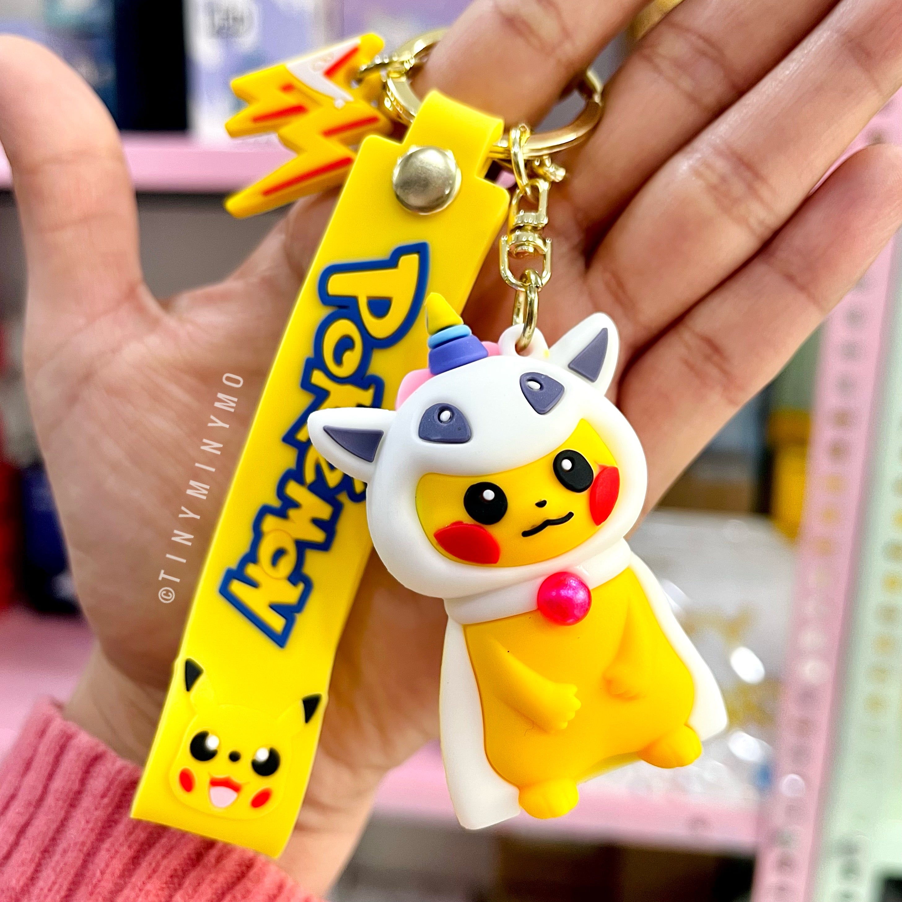 Pikachu Cosplay Keychain