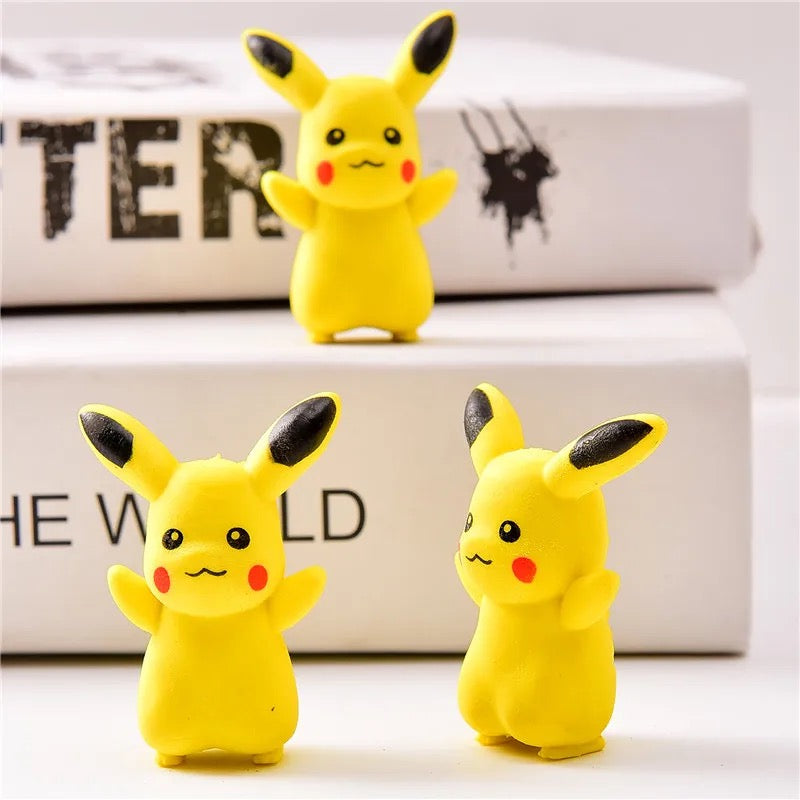 Pikachu Eraser and Pencil Topper - Tinyminymo