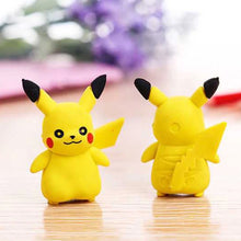 Load image into Gallery viewer, Pikachu Eraser and Pencil Topper - Tinyminymo
