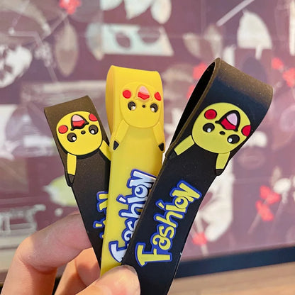 3D Pikachu Family Keychain - Tinyminymo