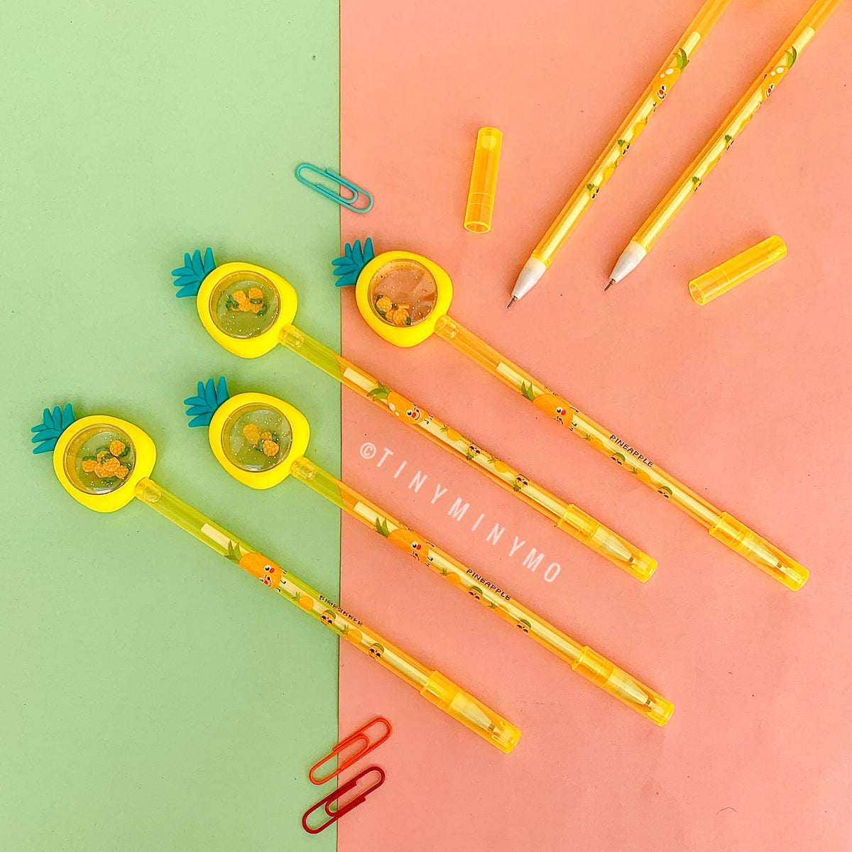 Pineapple Confetti Pen - Tinyminymo