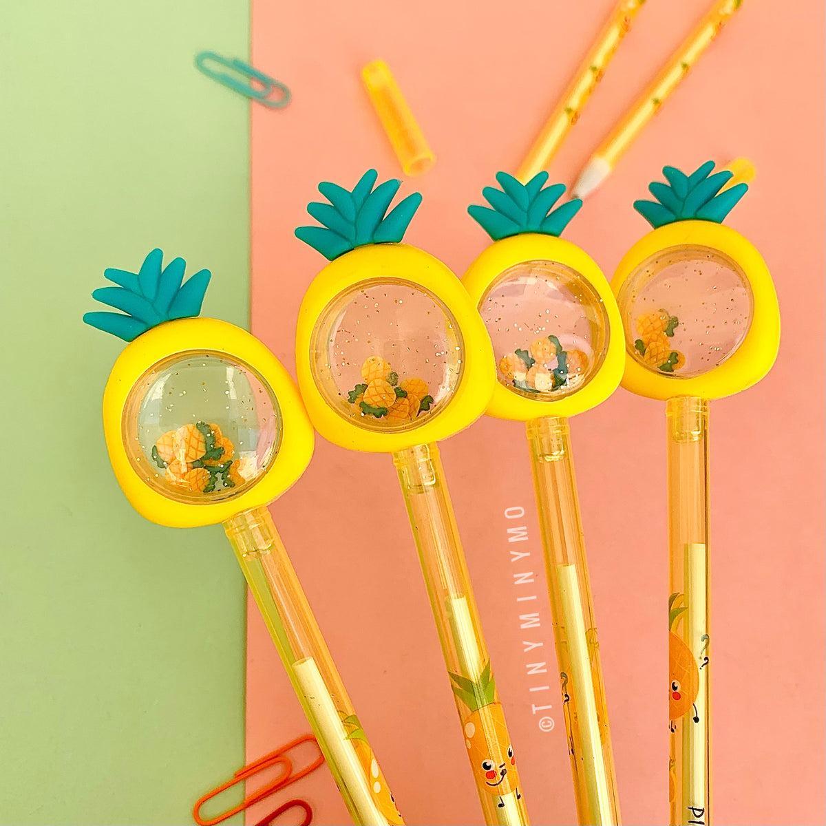 Pineapple Confetti Pen - Tinyminymo
