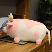 Pink Bull Plush Toy - Tinyminymo