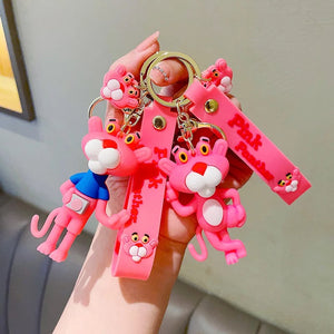 Pink Panther 3D Keychain - Tinyminymo