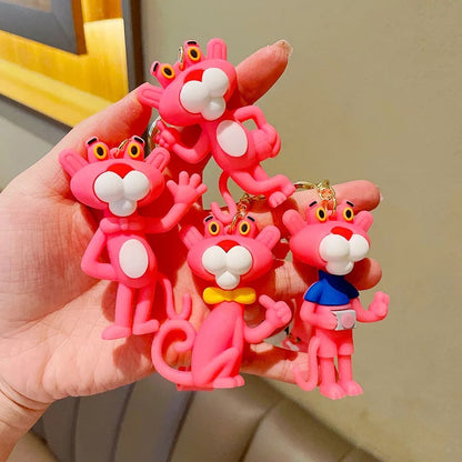 Pink Panther 3D Keychain - Tinyminymo