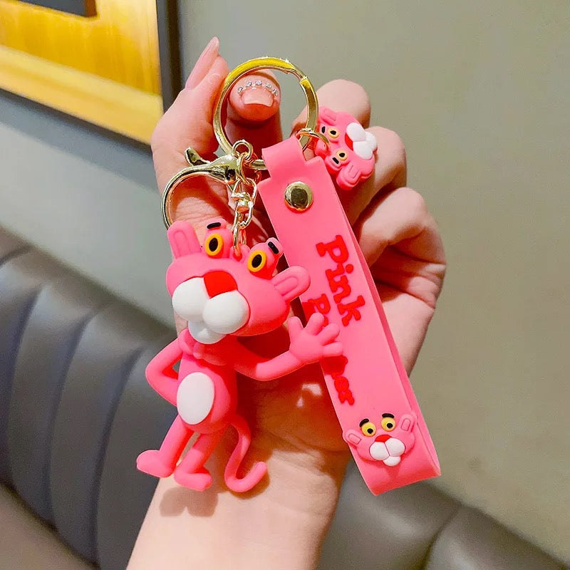 Pink Panther 3D Keychain - Tinyminymo