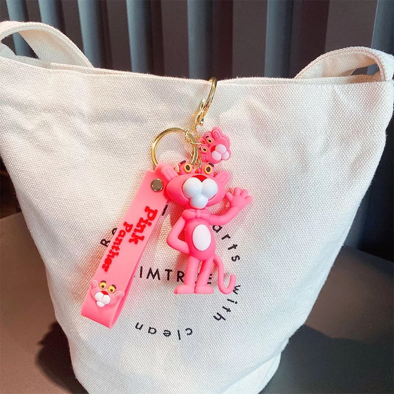 Pink Panther 3D Keychain - Tinyminymo