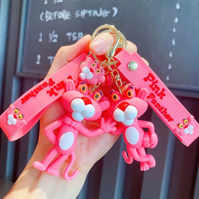 Pink Panther 3D Keychain - Tinyminymo
