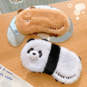 Plush Animal Eye Mask with Gel Pad - Tinyminymo