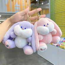 Load image into Gallery viewer, Plush Bunny Keychain - Tinyminymo
