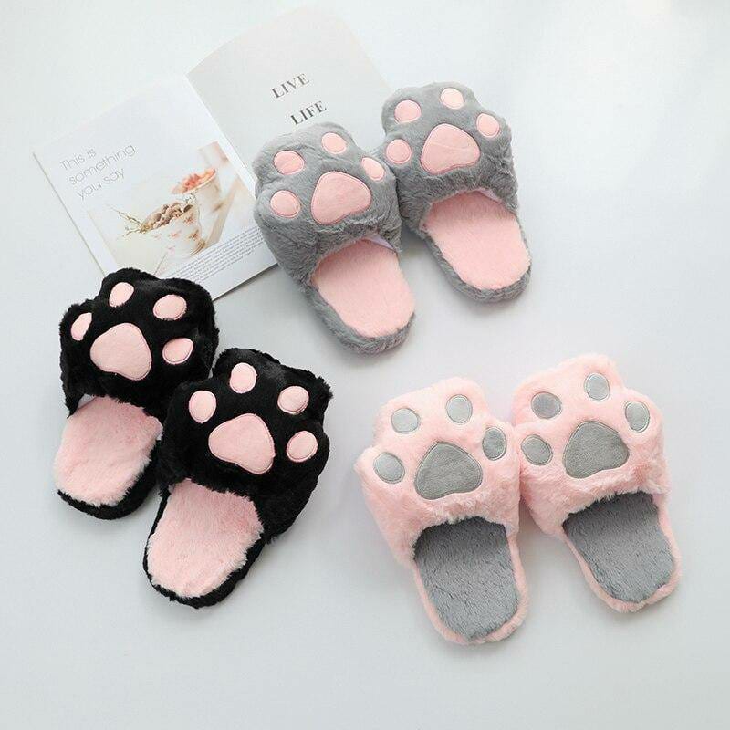 Lazy One Animal Paw Slippers for Adults and Kids : Amazon.in: Fashion