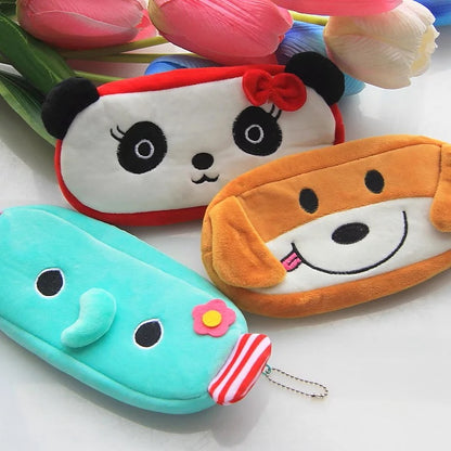 Plush Doggy Zipper Pouch - Tinyminymo