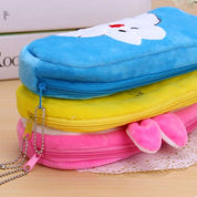 Plush Doraemon Zipper Pouch - Tinyminymo