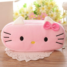 Load image into Gallery viewer, Plush Hello Kitty Zipper Pouch - Tinyminymo
