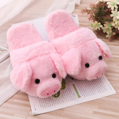 Plush Piggy Slipper - Tinyminymo