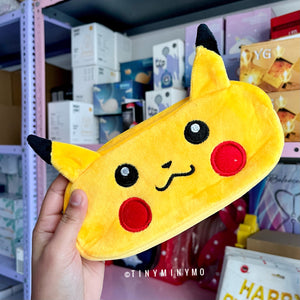 Plush Pikachu Zipper Pouch - Tinyminymo