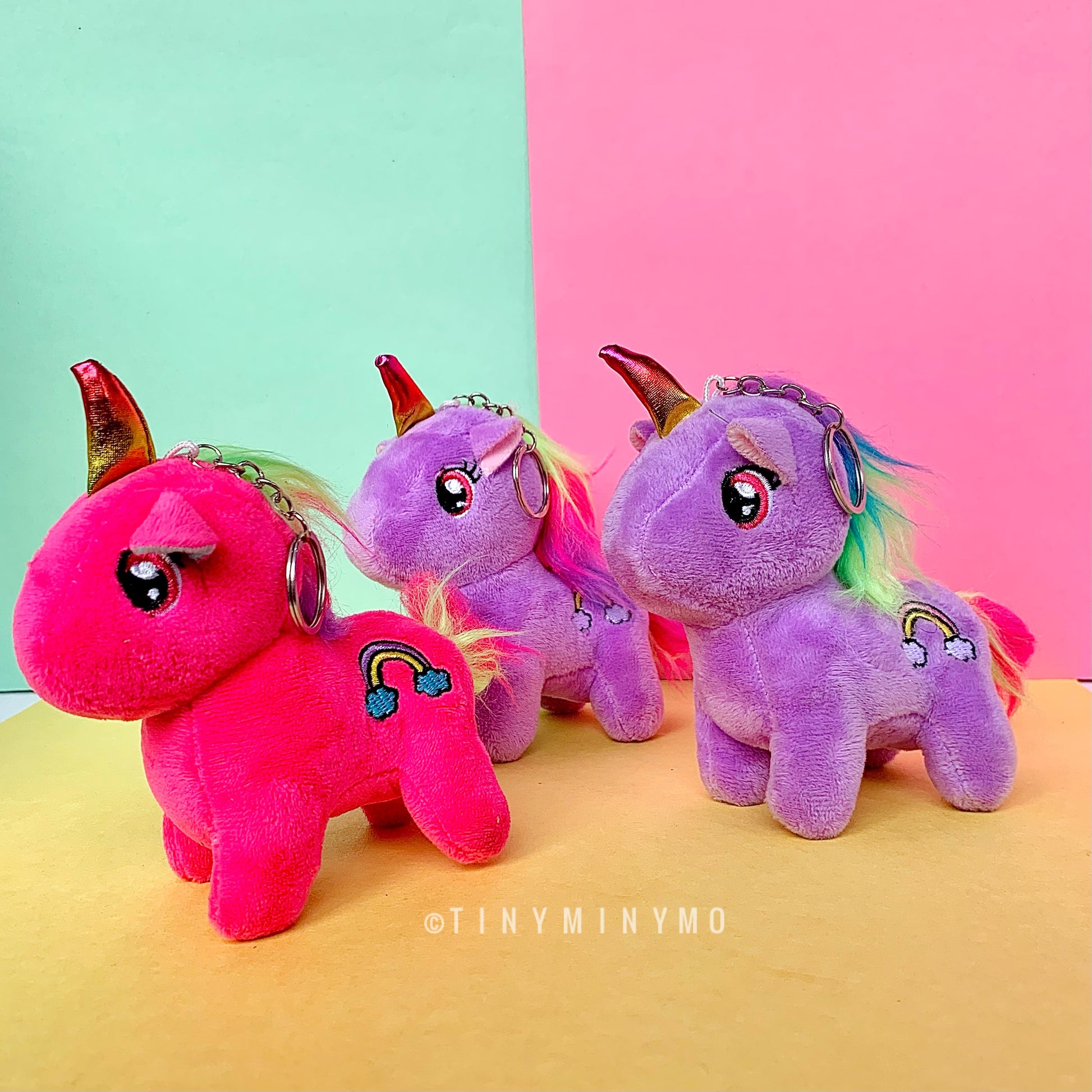 Plush Mini Unicorn Charm - Tinyminymo