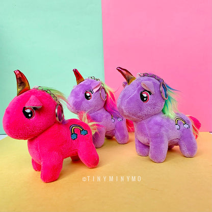 Plush Mini Unicorn Charm - Tinyminymo