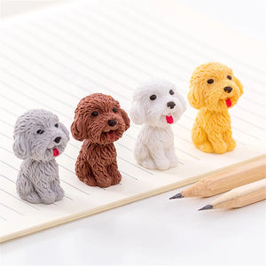 Poodle Pencil Topper and Eraser - Tinyminymo
