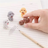Poodle Pencil Topper and Eraser