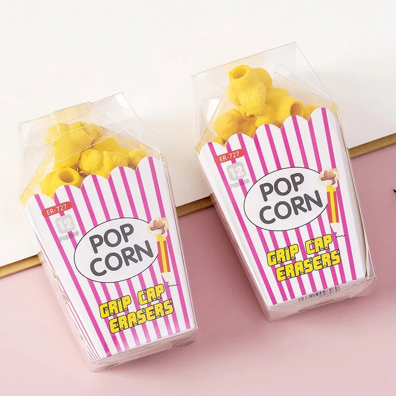 Popcorn Eraser - Set of 12 - Tinyminymo