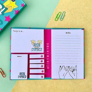 Post It Sticky Notebook - Girl Power - Tinyminymo