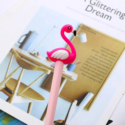 Pretty Flamingo Gel Pen - Tinyminymo